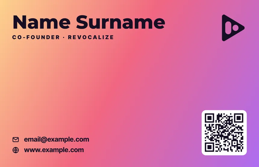Revocalize: verso